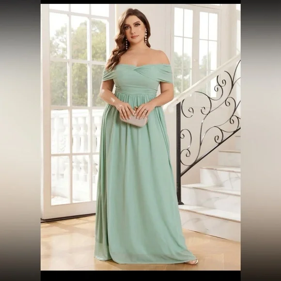 Ever Pretty | Dresses | Ever Pretty Size 2xl Pastel Green | Poshmark